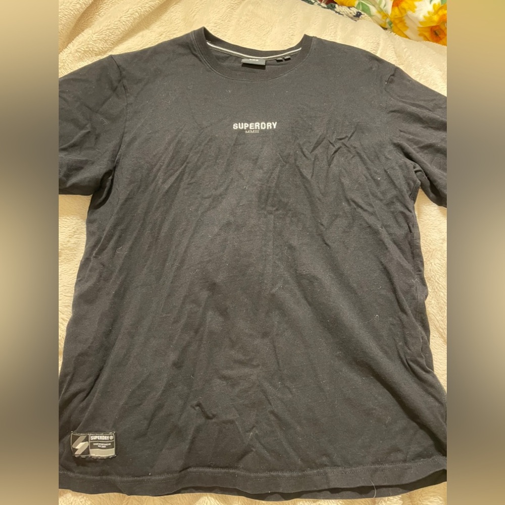 EUC Superdry Black Collectible T-Shirt